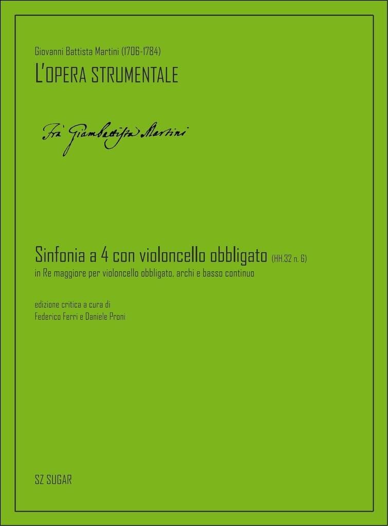 Sinfonia a 4 con violoncello obbligato(HH.32 n. 6)